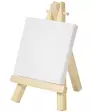Mini-Leinwand mit Staffelei