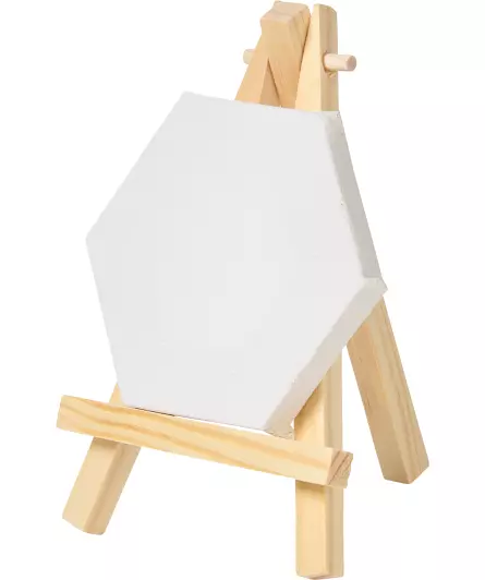 Minidoek met schildersezel