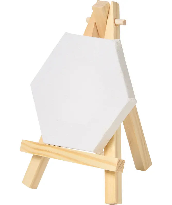 Mini-Leinwand mit Staffelei