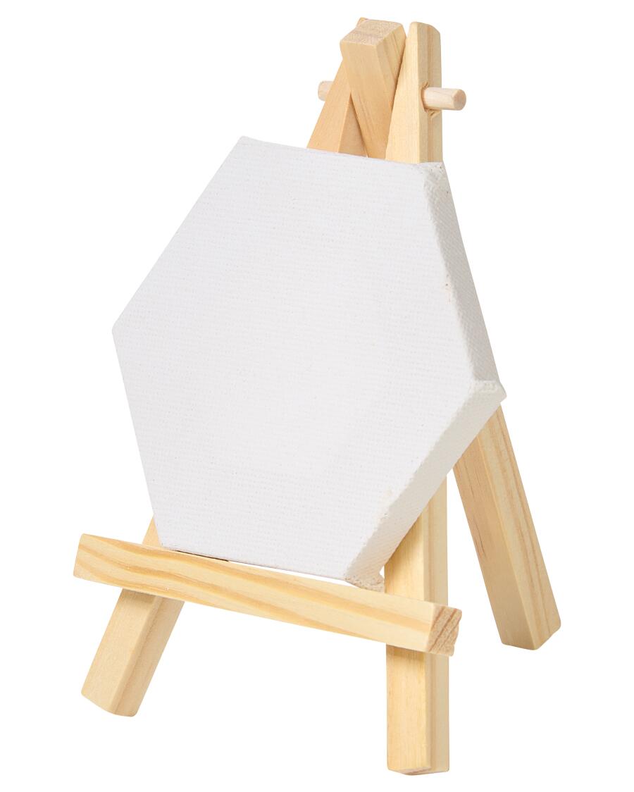 Mini plátno se stojanem přírodní
