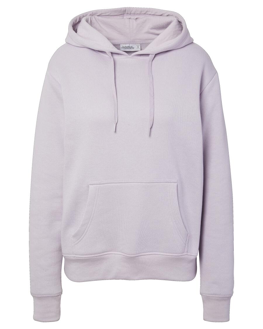 Bluza liliowa Janina, kaptur