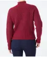 Strickpullover mit Stehkragen