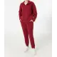 Mikina vínově červená