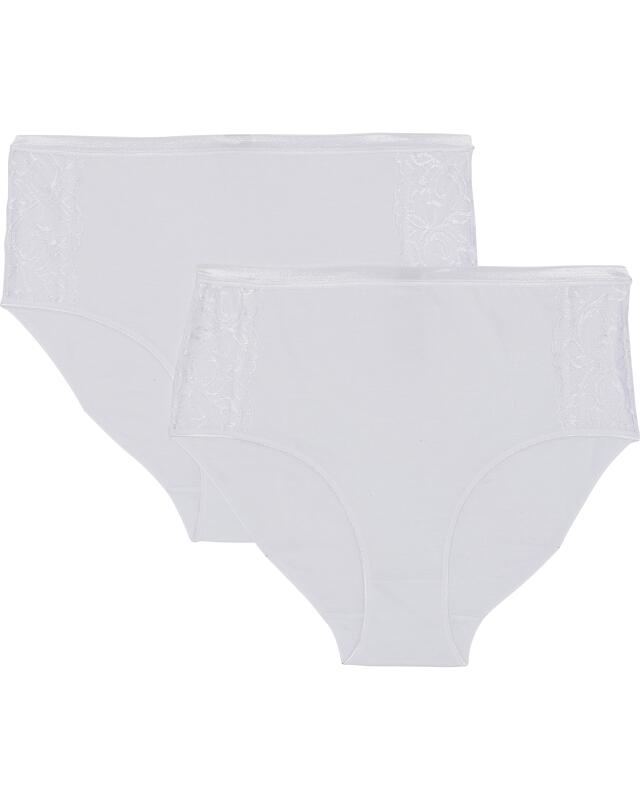 High-waist briefs for women, white (KiK Slips High-waist (weiß)) — KiK, authentic German product in Morocco
