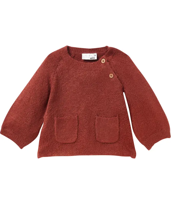 Flauschiger Strickpullover