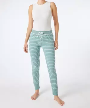 Gestreifte Pyjamahose