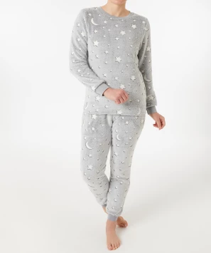 Flauschiger Fleece-Pyjama