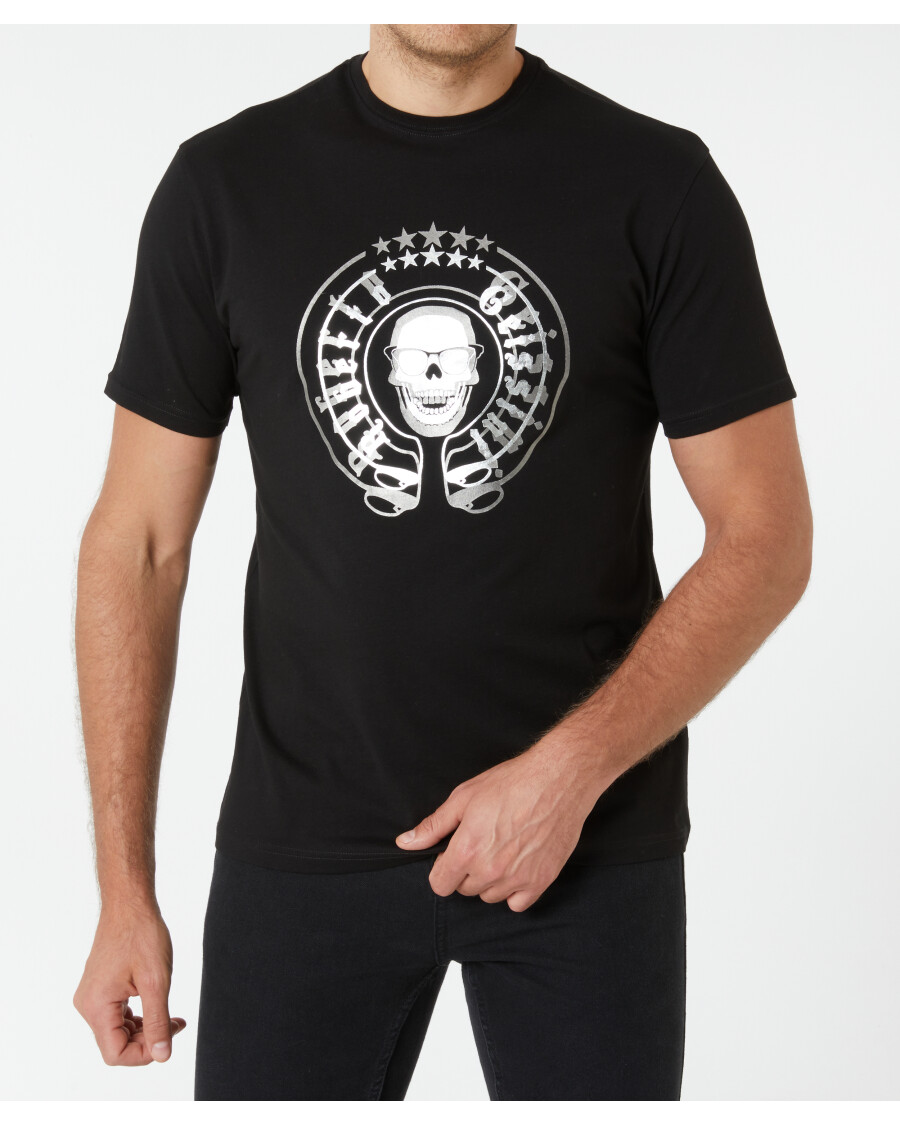 T-Shirt Roberto Geissini okrągły dekolt