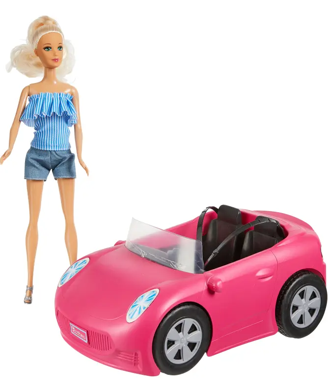 Puppe mit Auto
