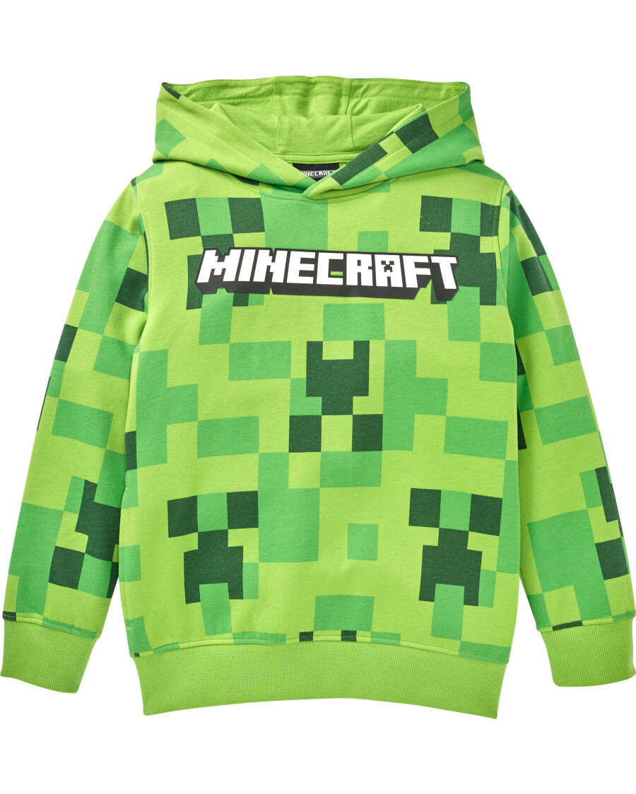 Sweter z kapturem Minecraft kieszenie boczne