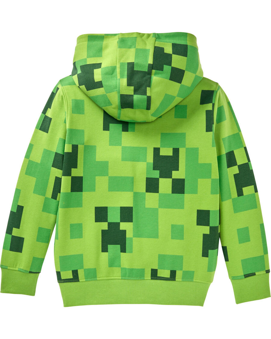 Sweter z kapturem Minecraft kieszenie boczne