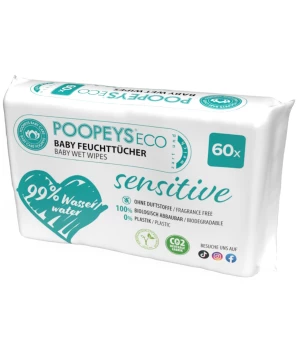 POOPEYS Feuchttücher ECO sensitive