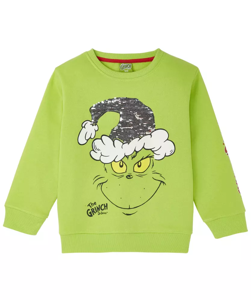 Baby grinch sweatshirt on sale