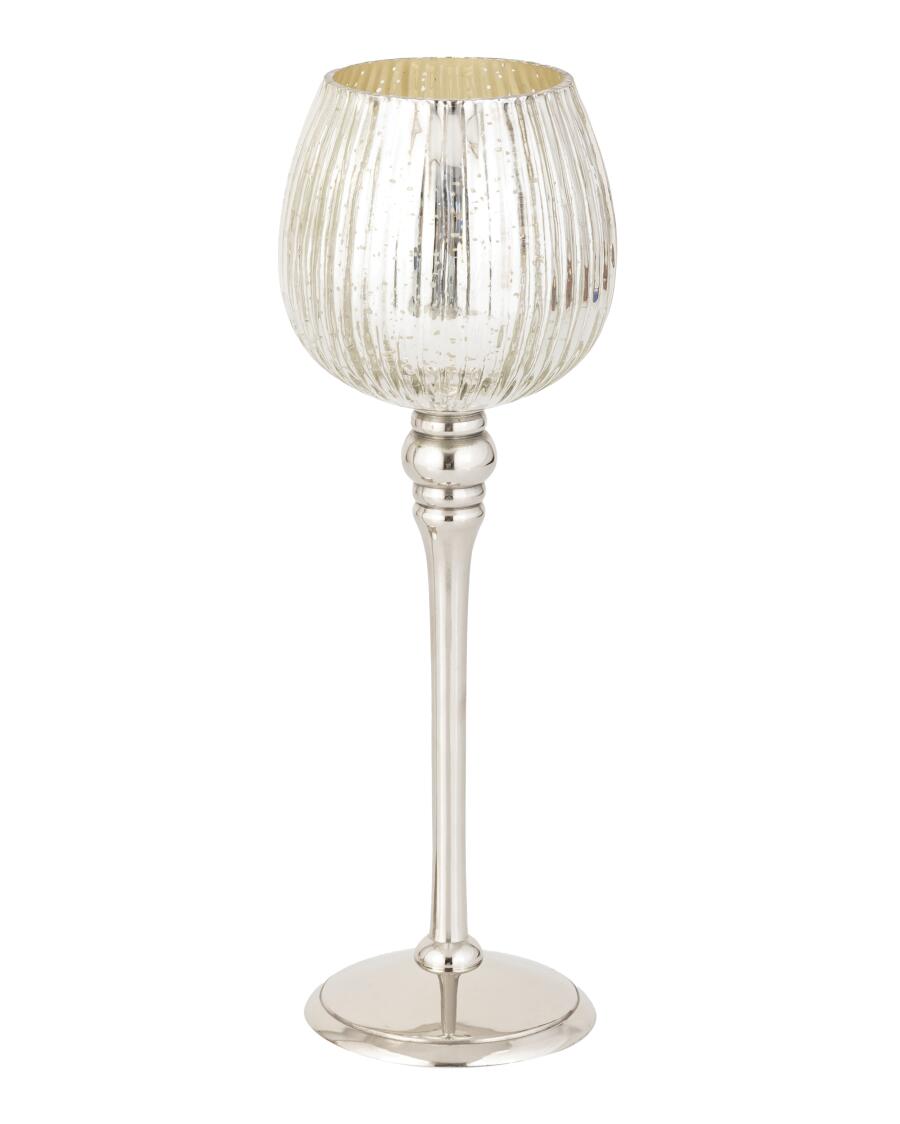 Dekoglas Pokal silber/gold