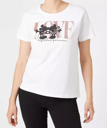 Mickey en Minnie Mouse T-shirt