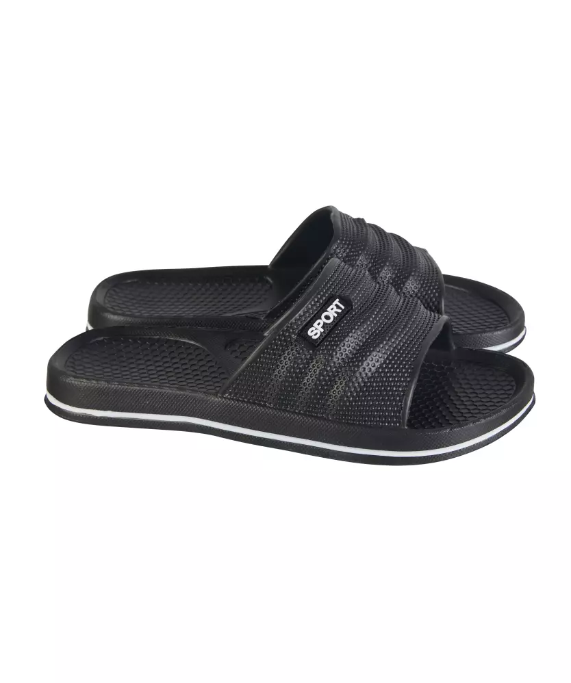 Badslippers zwart online