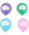 Beschreibbare Luftballons bunt
