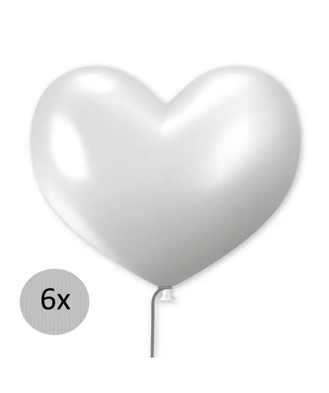 Balony w kształcie serca