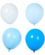 Ballonnen in pastel