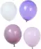 Balony liliowy