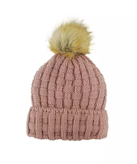 Mütze mit Bommel