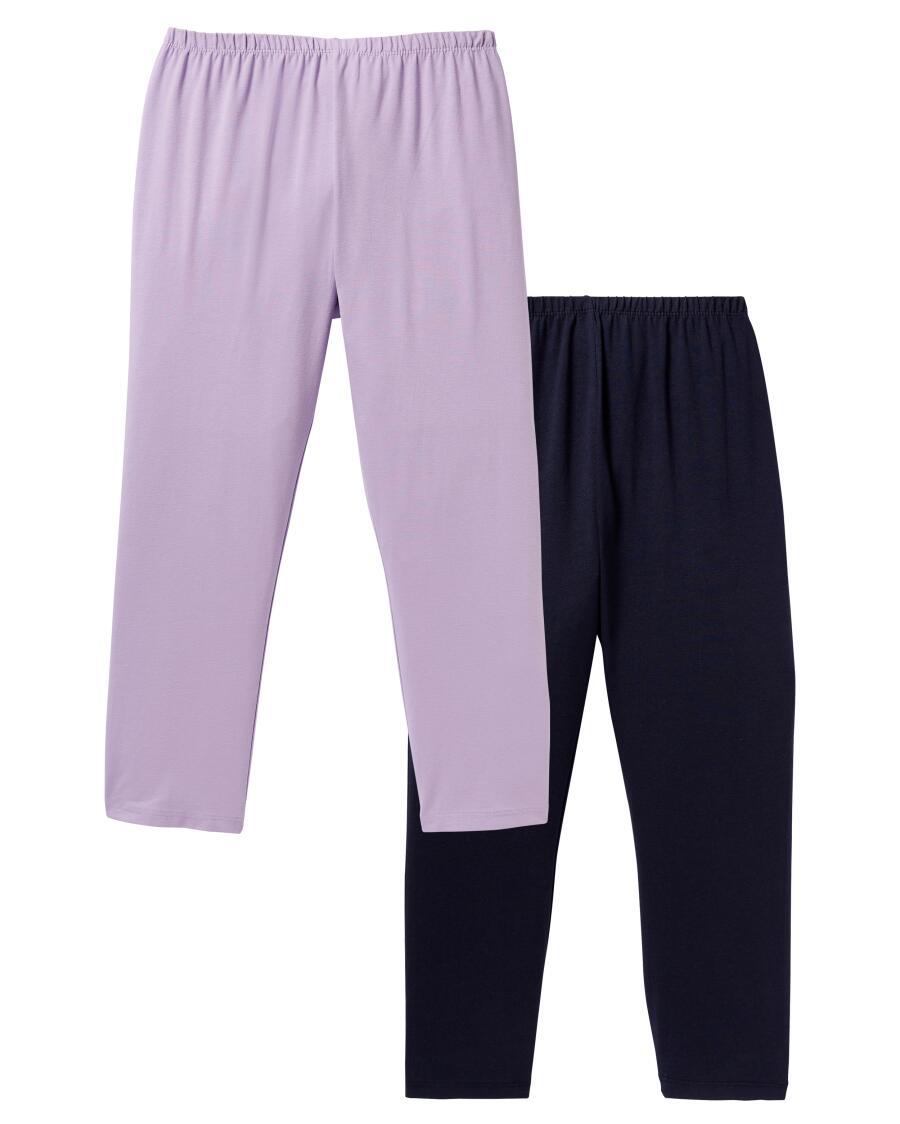Leggings in 3/4-Länge Lila/Blau