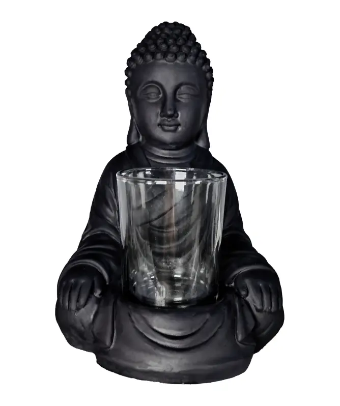 Svícen na čajovou svíčku Buddha