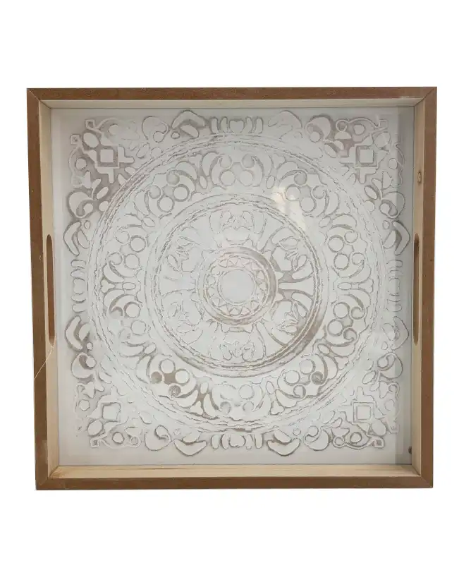 Ozdobný podnos s ornamenty