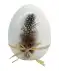 Deko-Ei Ostern offwhite