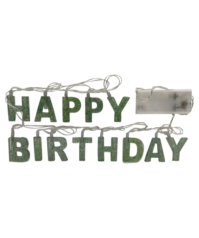 LED-Lichterkette Geburtstag