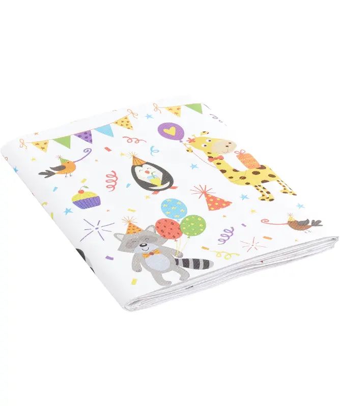 Papieren tafelkleed met patroon