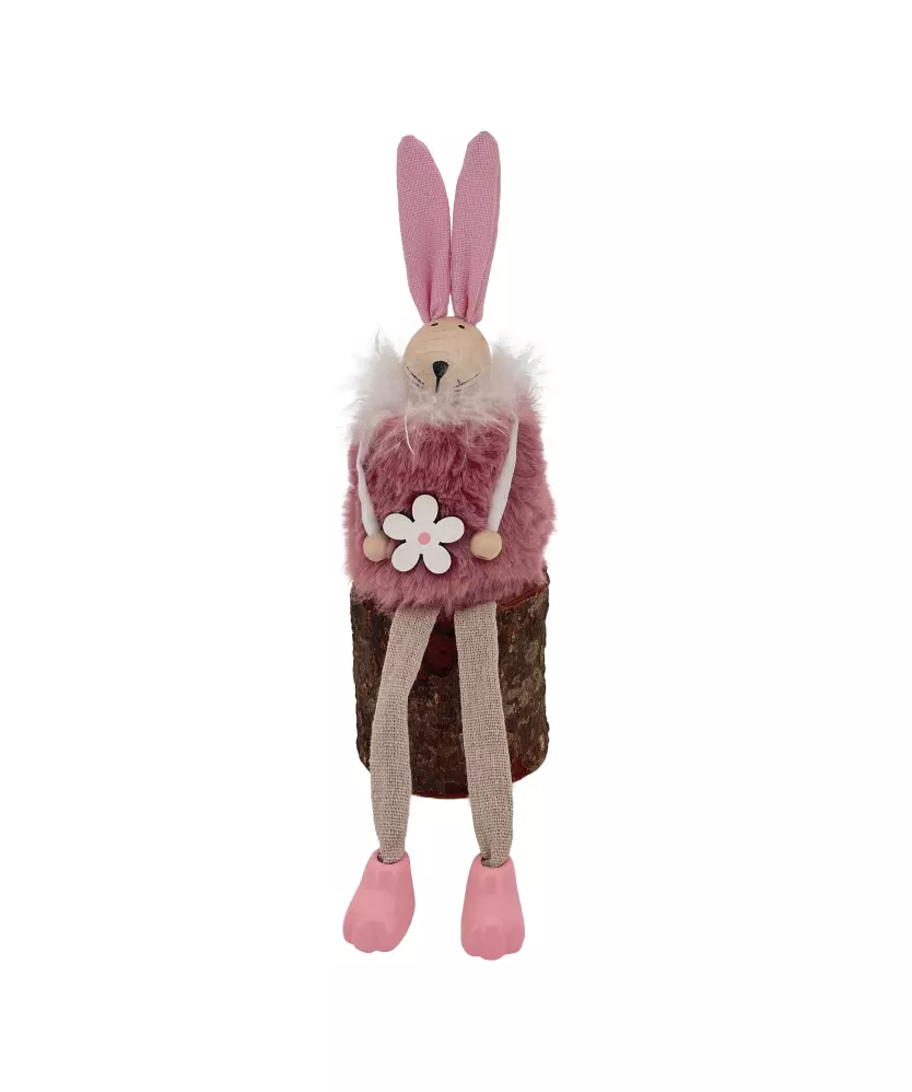 Deko-Hase Ostern ca. 6 x 6 x 19 cm