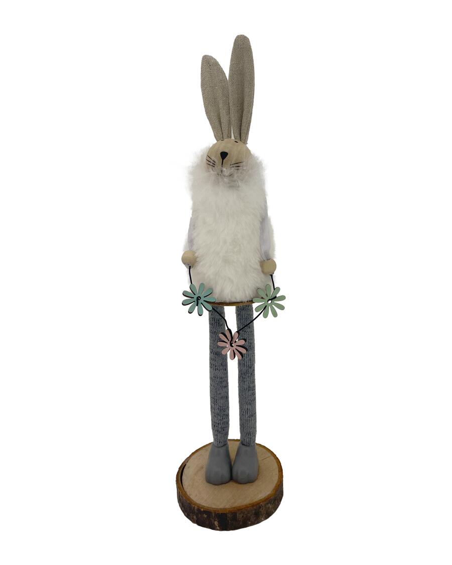 Deko-Hase Ostern weiß