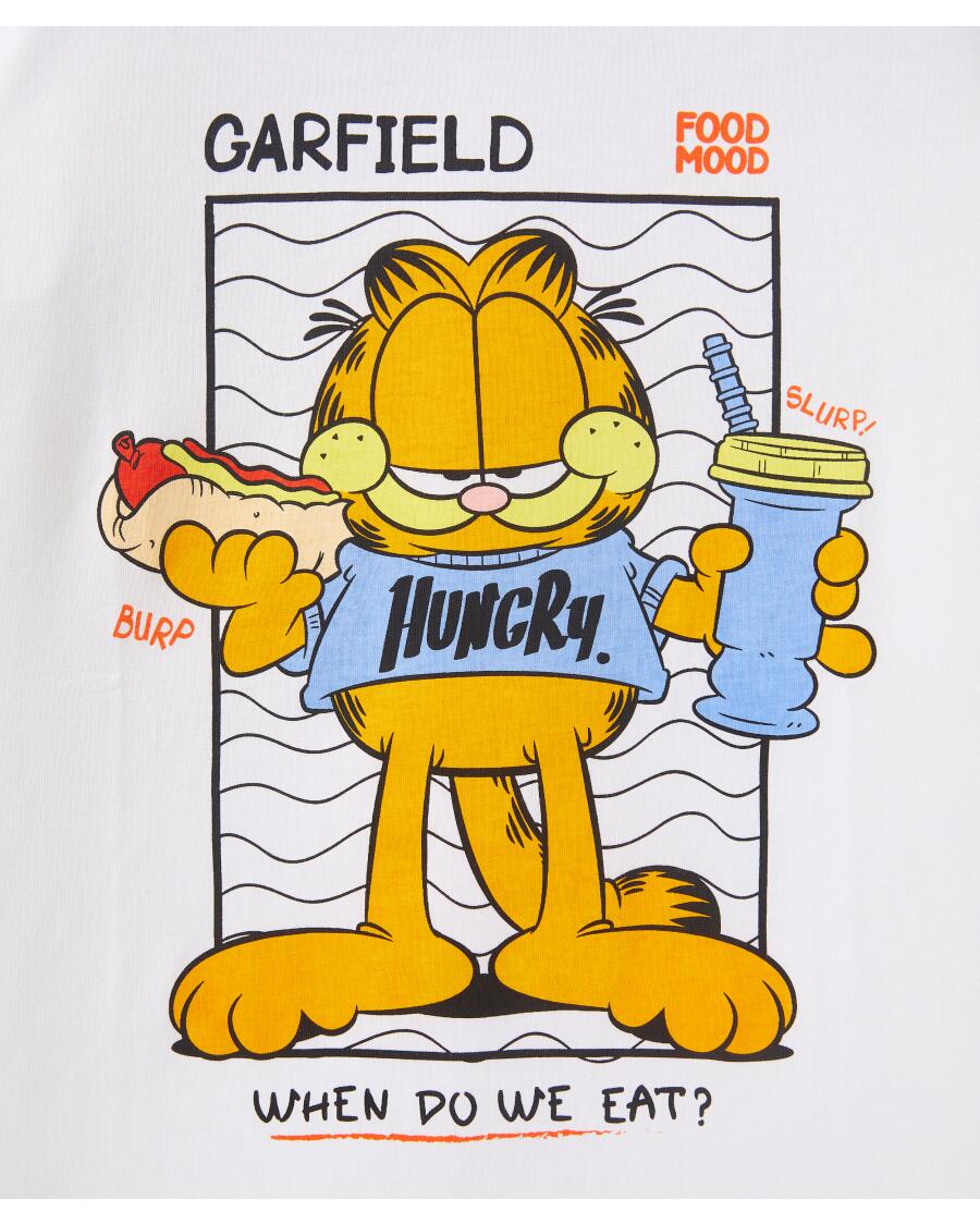 Koszulka Garfield okrągły dekolt