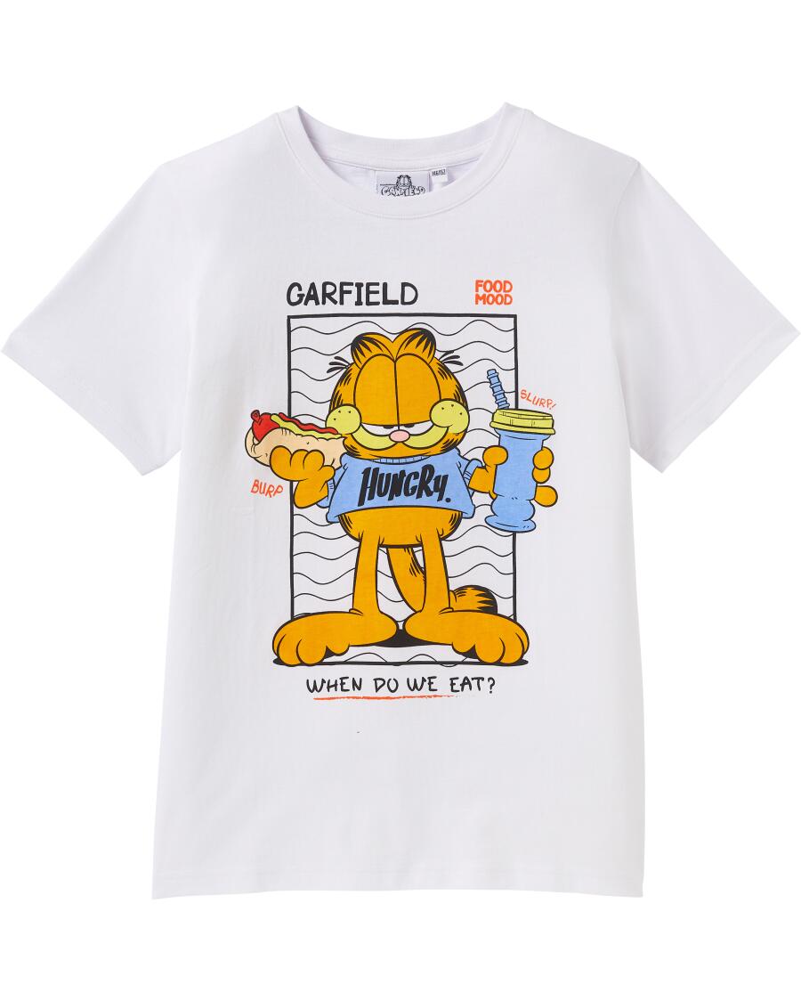 Koszulka Garfield okrągły dekolt