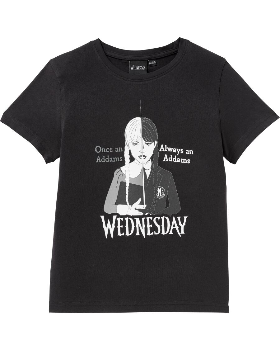 T-Shirt Wednesday okrągły dekolt