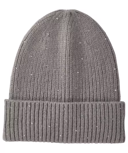Strickmütze mit Strass
