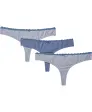blauw gestreept