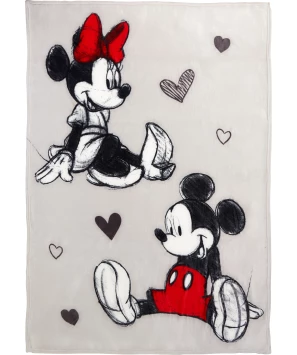 Mickey und Minnie Wohndecke