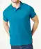 Poloshirt aus Baumwolle petrol