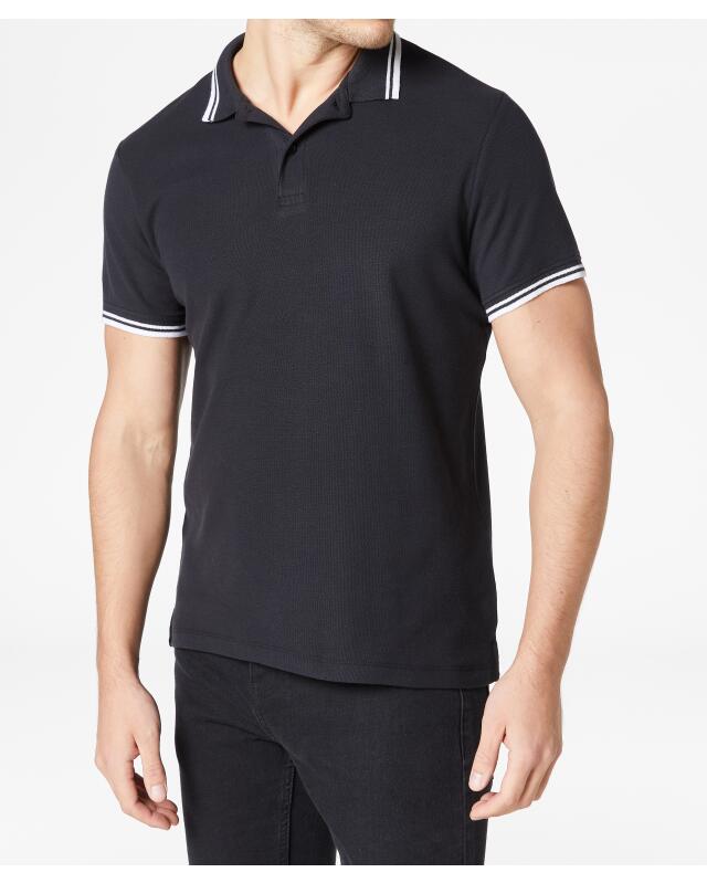 Polo homme, noir (KiK Poloshirt (schwarz)) — KiK, produit allemand authentique au Maroc
