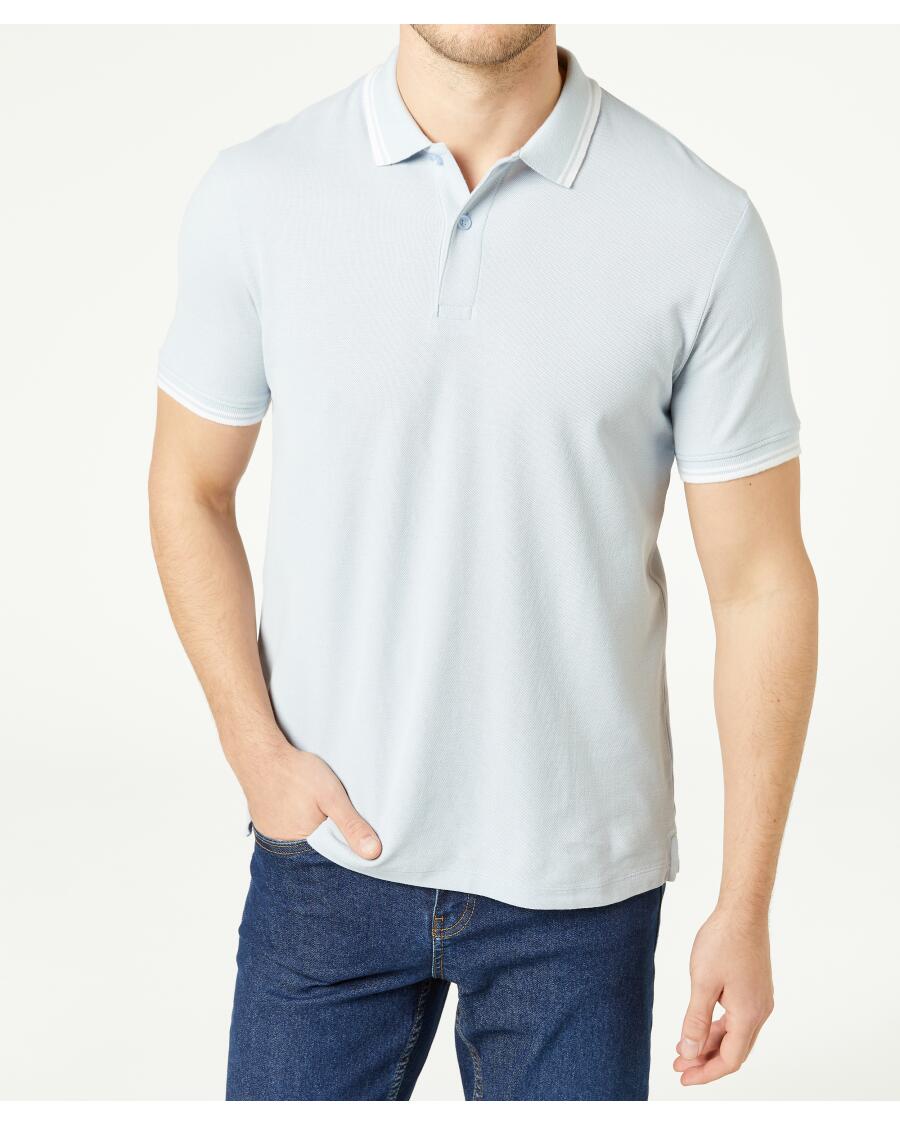 Poloshirt hellblau