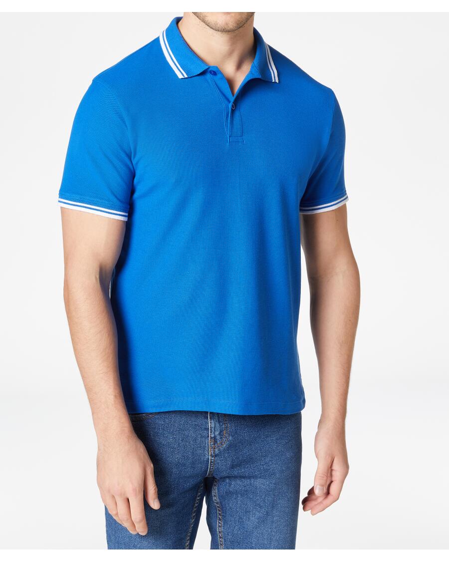 Poloshirt koningsblauw