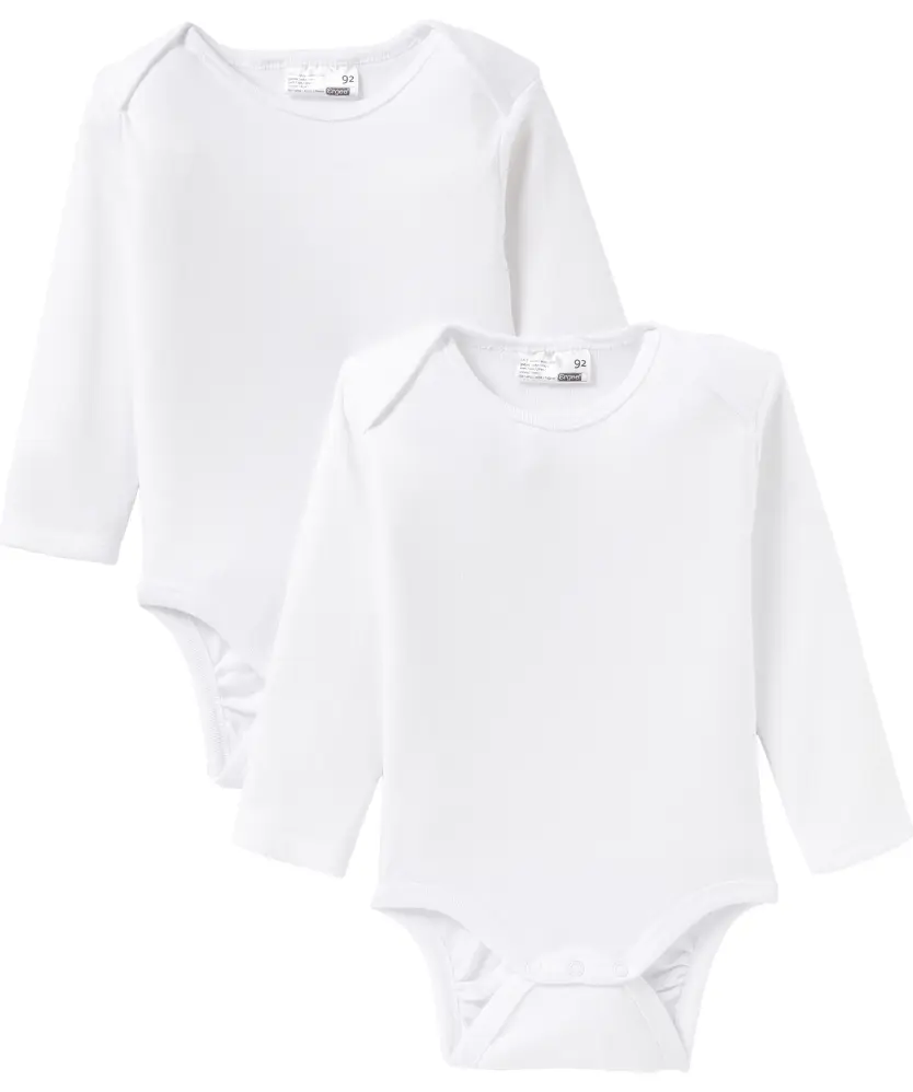 Bodys aus Baumwolle 2er-Pack, Ergee