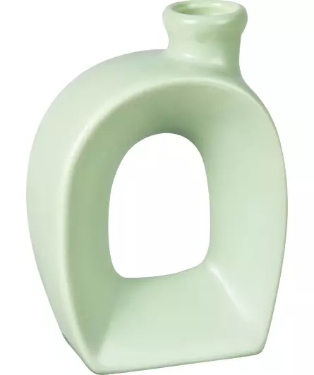 Keramická váza s otvorem