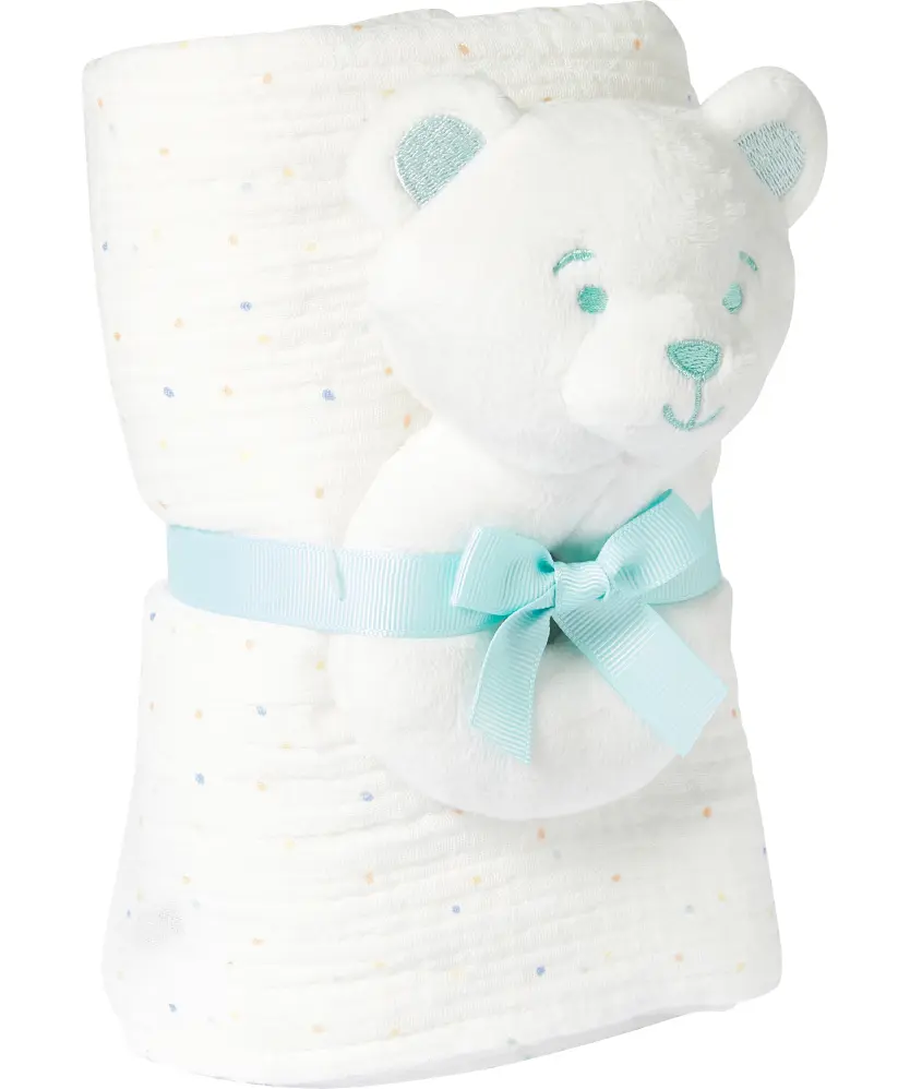 Newborn Mullwindel + Rassel Ergee, 2-tlg. Set