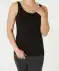 Basic Tanktop in Schwarz schwarz