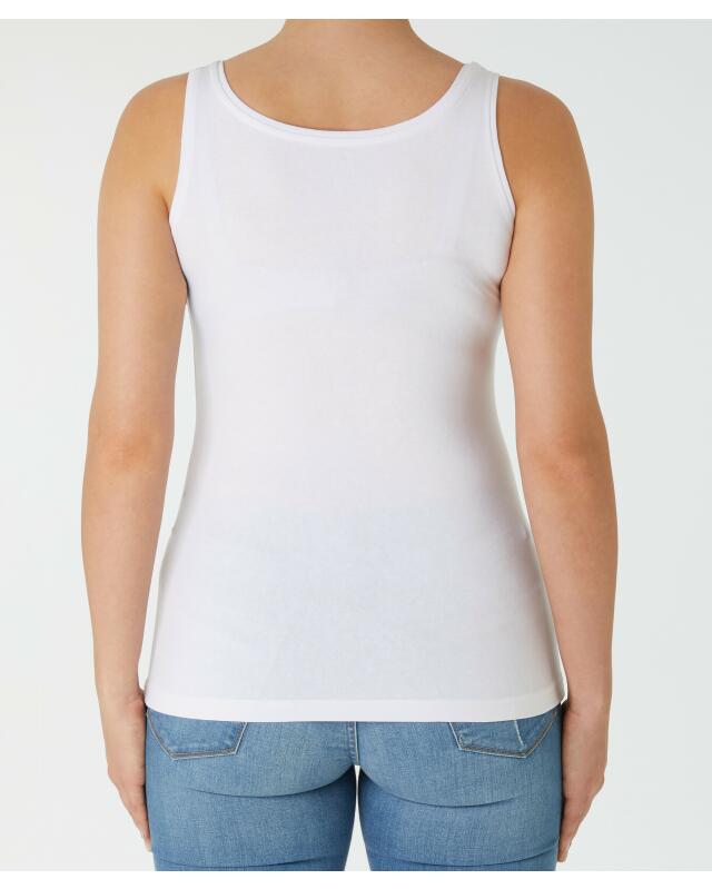 تانك توب أساسي للنساء، أبيض (KiK Basic Tanktop (weiß)) — KiK, منتج ألماني أصلي في المغرب
