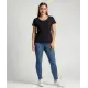 T-Shirt w kolorze czarnym