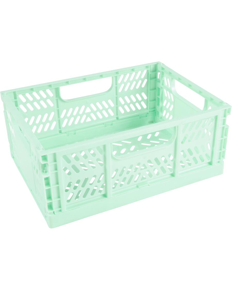 Plastik-Klappbox hellgrün